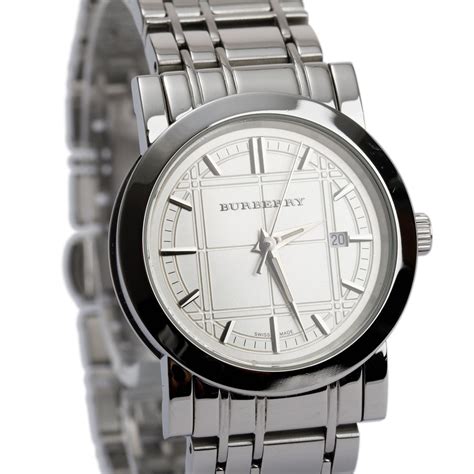 burberry bu1351 stainless steel bracelet watch|Burberry Heritage Watch .